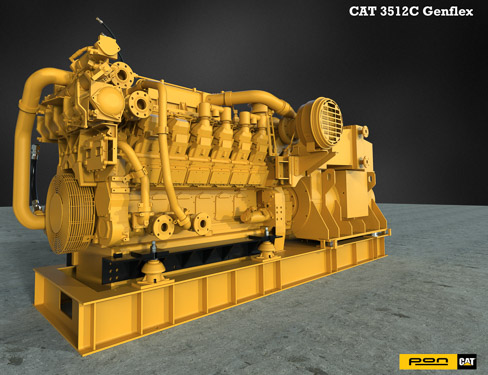 CAT 3512C Genflex