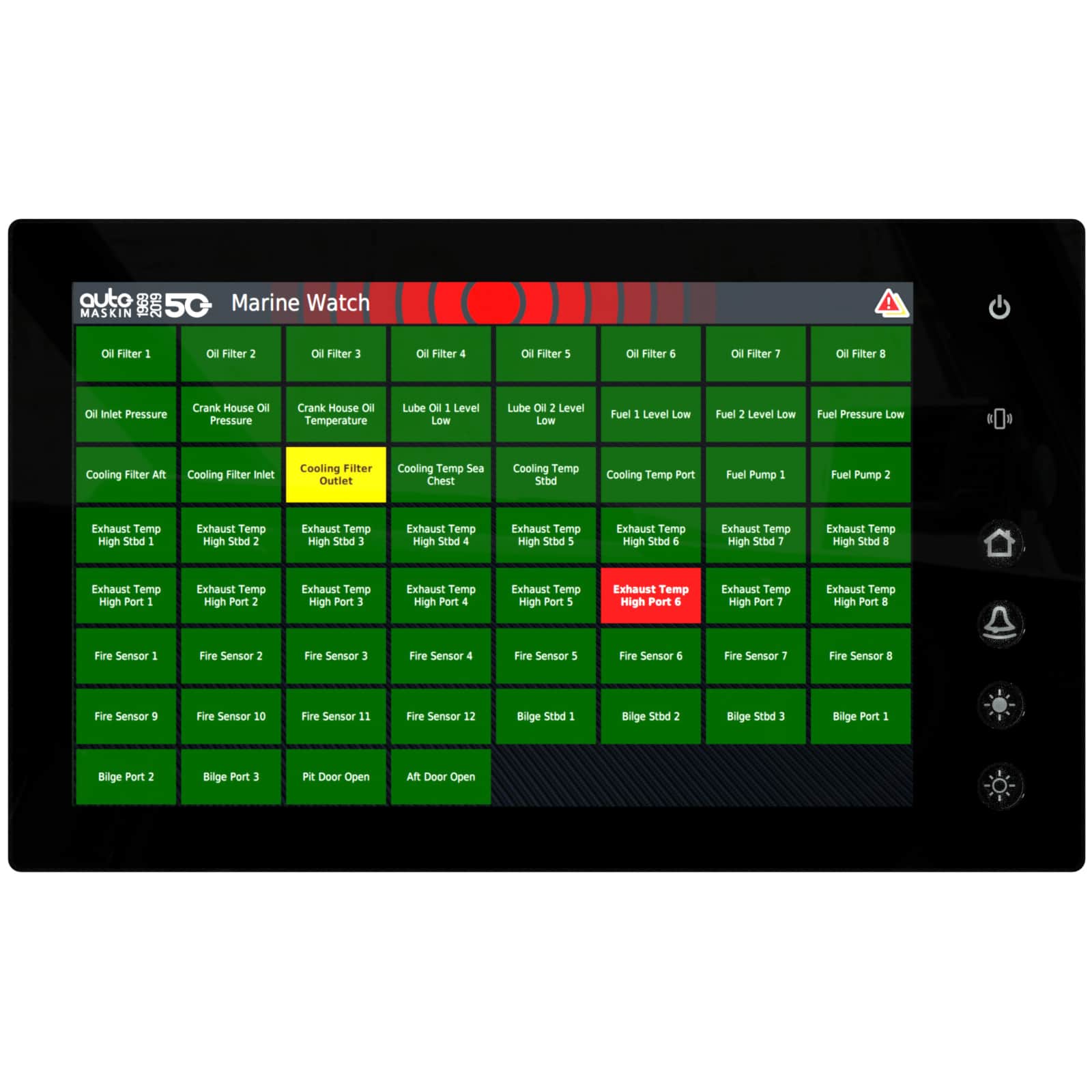 S-ONE Alarm Panel – Auto-Maskin